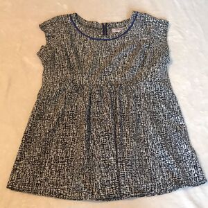 Motherhood Maternity Black & White Blouse - Size M